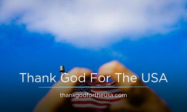 ThankGodForTheUSA.com - Creative brandable domain for sale